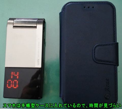 ガラケーとスマホ